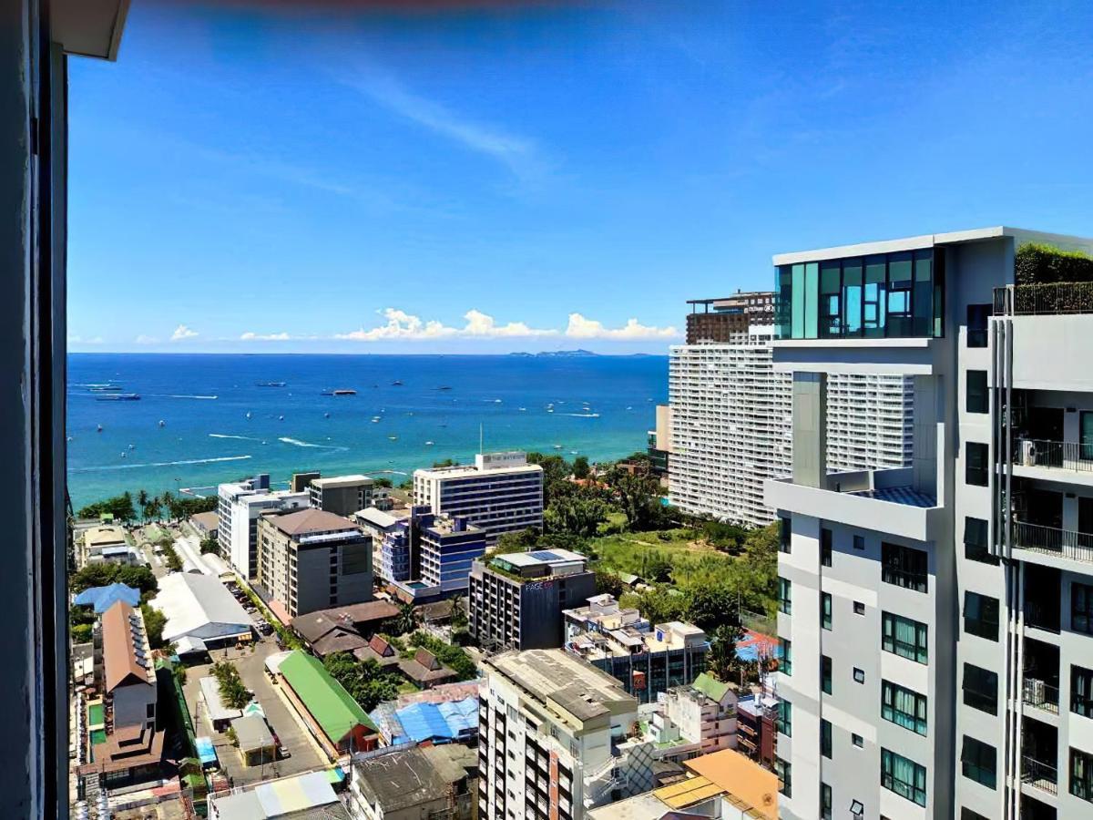 Great Location With Infinity Pool - Central Pattaya Lägenhet Exteriör bild