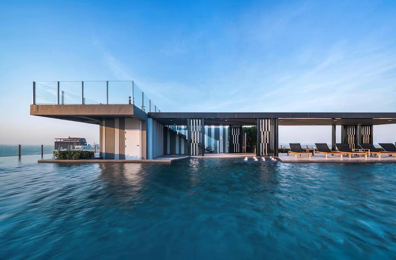 Great Location With Infinity Pool - Central Pattaya Lägenhet Exteriör bild