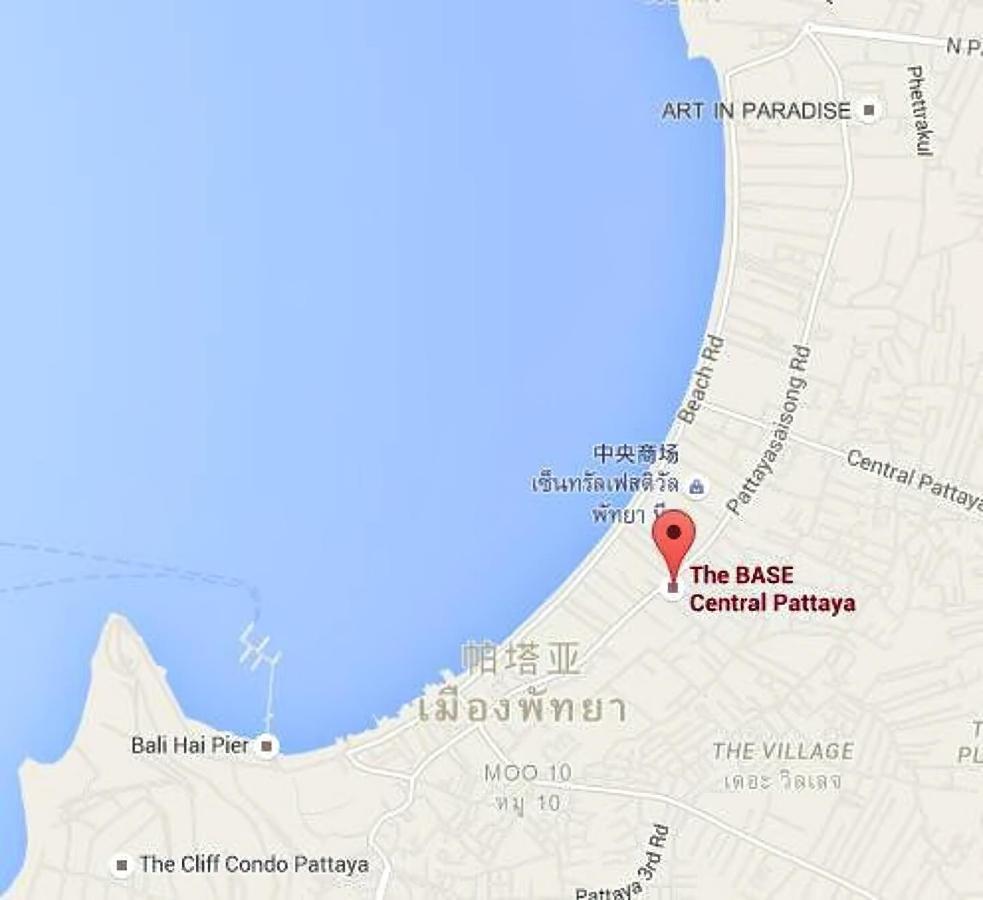 Great Location With Infinity Pool - Central Pattaya Lägenhet Exteriör bild
